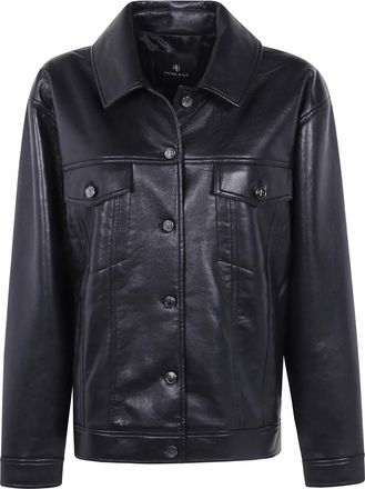 Anine Bing Rory Jacket - Dames - Zomerjassen - Zwart - S - Jassen