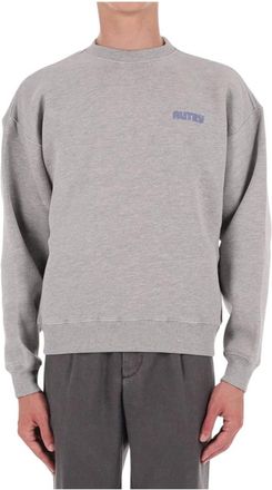 Autry Sweatshirt van zware jersey met ronde hals - Heren - Sweatshirts & Hoodies - Grijs - Maat: S Jersey