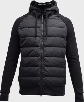 Canada Goose Men & apos;s Hybridge Huron Padded-Front Jacket