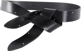 Isabel Marant Cintura con nodo - Nero