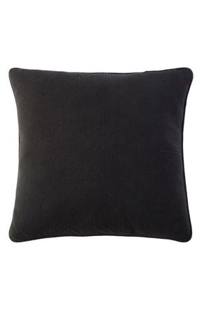 Pom Pom at Home Huntington Euro Pillow Sham in Midnight at Nordstrom