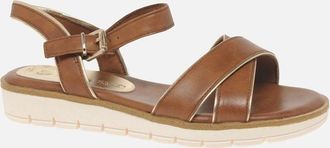 Marco Tozzi Marco Tozzi Womens Hustle Womens Sandals - Brown - Size: 5