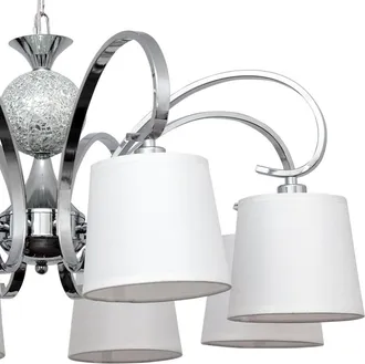 Fabrilamp L&aacute;mpara Concordia Cromo/blanco Regulable D75