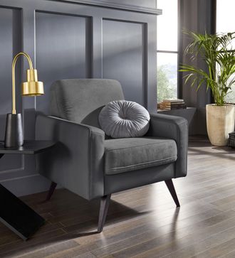 Exxpo Sofa Fashion Sessel »Samso, Loungesessel mit tollem Sitzkomfort« Komfortsitzhöhe 49cm