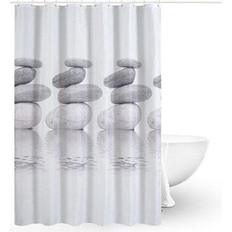 OEM Cortinas De Ducha, Cortinas De Ducha De Tela, Cortinas De Ducha Antimoho, Cortinas De Ducha Impermeables, Poli&eacute;ster, Lavables A M&aacute;quina (180 Cm X 180 