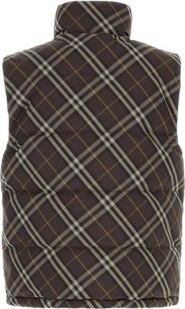 Burberry Mens Vest Brown Polyester Down Jackets
