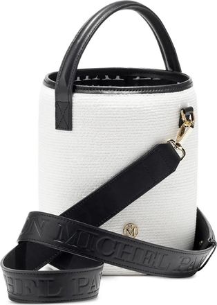 Maison Michel Sharon bucket-tas - Wit