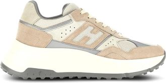 Hogan Hyperlight Hi-Fi Sneakers voor vrouwen - Dames - Sneakers - Beige - 38 1/2 EU - Su&egrave;de - Schoenen