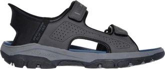 Skechers Fitness, Heren, Grijs, 42 EU, Sandalen