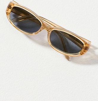 Poppy Lissiman Kaz Slim Mirrored Sunglasses