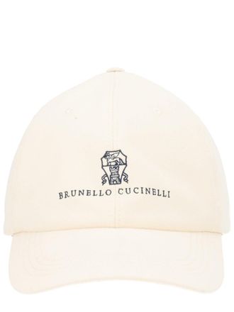 Brunello Cucinelli Brunello Cucinelli Baseball Hat With Logo