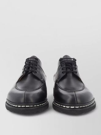 Paraboot leather derby shoes
