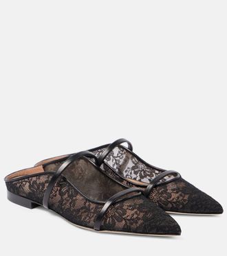 Malone Souliers Maureen lace mules