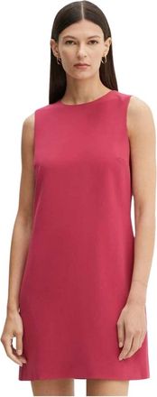 Theory Admiral Crepe Easy Shift Jurk - Dames - Korte kleedjes - Roze - XS - Polyester - Kleedjes