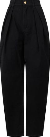 Alberta Ferretti High-waisted wide-leg Trousers - female - Alberta Ferretti - Tapered Trousers - Black - XS - Trousers