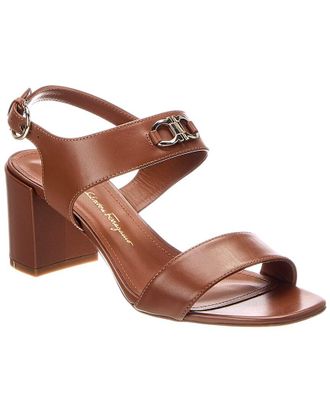 Ferragamo Cayla 55 Leather Sandal