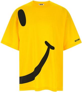 Moschino Yellow Smiley T-shirt