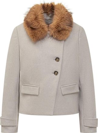 BA&SH Winter Jassen - Dames - Winterjassen - Beige - M - Jassen