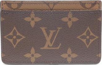 Louis Vuitton 2021-2025 Monogram card holder - Bruin
