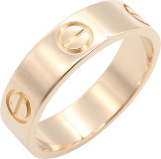 Cartier Gold Pink Gold (18K) Band Ring (Pre-Owned)