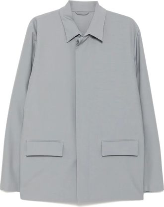 Rier Giacca-camicia in lana - Grigio