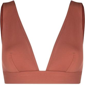 Eres Chrome bikini top - women - Polyamide/Elastane - 44 - Brown