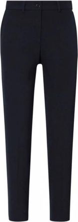 Liu Jo Cigarette trousers - Dames - Slim Fit Broeken - Blauw - 2XL - Katoen - Broeken