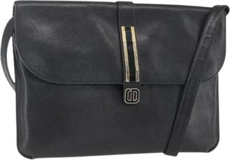 Dior Pre-owned Vintage Schoudertas - Dames - Vintage Schoudertas - Zwart - ONE Size - Leer - Vintage
