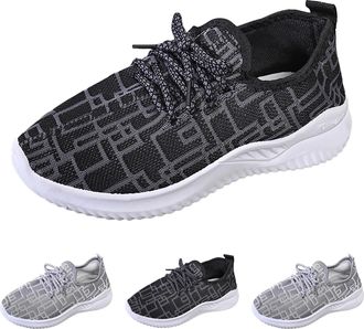 Generic Walking Shoes for Women Breathable Mesh Running Sneakers Non-Slip Lightweight Workout Athletic Gym Fitness Hiking Tennis Shoes Womens Non Slip Casual 
