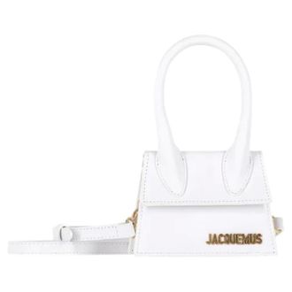 Jacquemus Pre-owned Handbags, female, White, Size: ONE SIZE Pre-owned Leather handbags