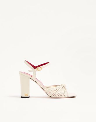 Valentino Garavani Sandalo Annet In Capretto 90Mm Donna AVORIO 36.5