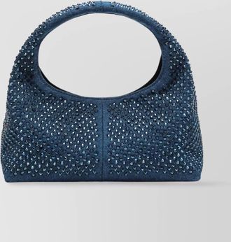 Marc Jacobs mini denim sack rhinestones