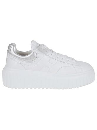 Hogan Nappa Leather H-Stripes Sneakers