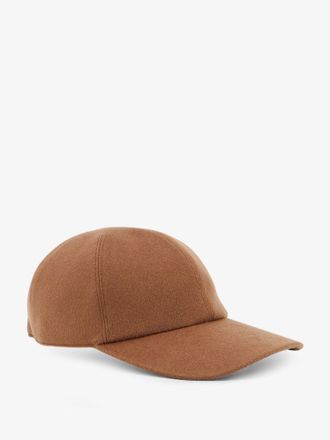 Loro Piana Mens Hat Ivy Cashmere Brown
