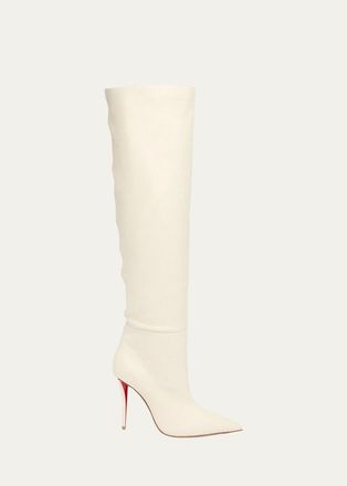 Christian Louboutin 100mm Zependris Leather Boots