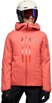 Black Diamond Recon Lt Shell Jacket - Womens in Baja Sunrise at Nordstrom, Size Small