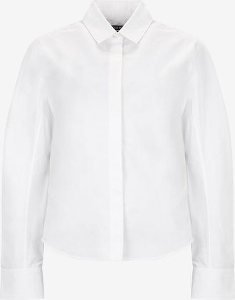 Jacquemus Tailliertes Popelinehemd La chemise Ovalo