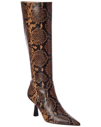 Stuart Weitzman Stuart Supersculpt Zip Boot 75