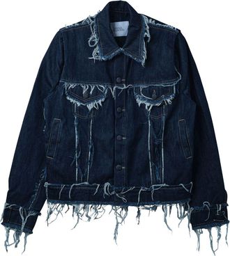 Bianca Saunders Giacca denim Lexxus 23 - Blu