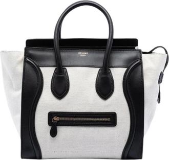 Celine Pre-owned Luggage Tote - Dames - Vintage Handtas - Veelkleurig - ONE Size - Leer - Vintage