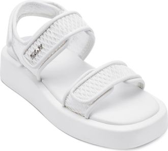 DKNY Owyn Platform Sandal in White at Nordstrom Rack, Size 7.5