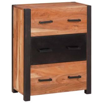 Berkfield Home Buffets & Sideboards Brown 55 x 30 x 75 cm Solid acacia wood