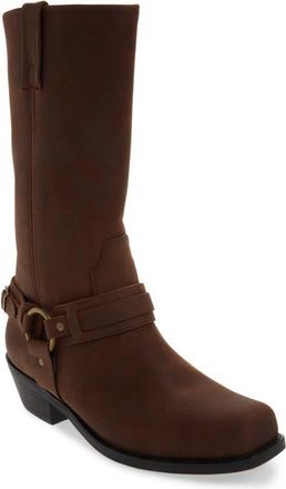Jeffrey Campbell Waylon Western Boot in Dark Brown Oiled at Nordstrom, Size 5.5