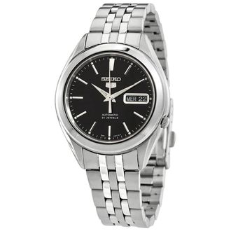 Seiko 5 Automatic Black Dial Mens Watch SNKL23K1