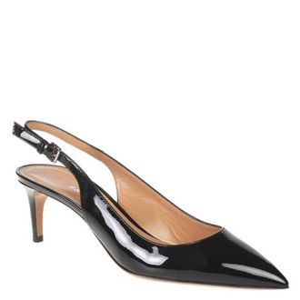 Bally Ellun Patent Leather Slingback Pumps, Brand Size 39.5 ( US Size 9 )