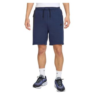 Nike Sportswear Tech Fleece Shorts - Heren - Sport - Blauw - Maat: M Fleece