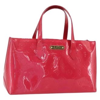 Louis Vuitton Pre-owned Vintage Leren Handtas - Dames - Pre-owned - Roze - Maat: ONE Size Leer