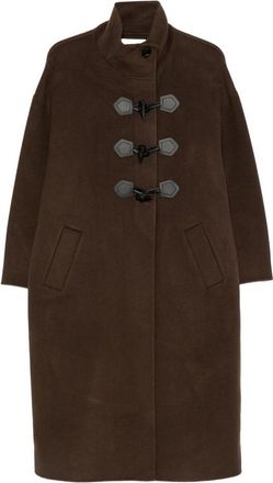 BA&SH Kaya Toggle-fastening High-neck Coat