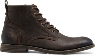 Windsor Smith Brown Leather Casual Desert Boots - Sebastien