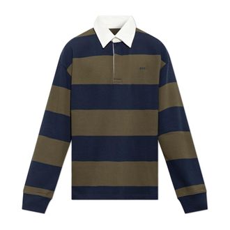 A.P.C. A.p.c., Heren, Tops, Groen, Maat: M Katoen